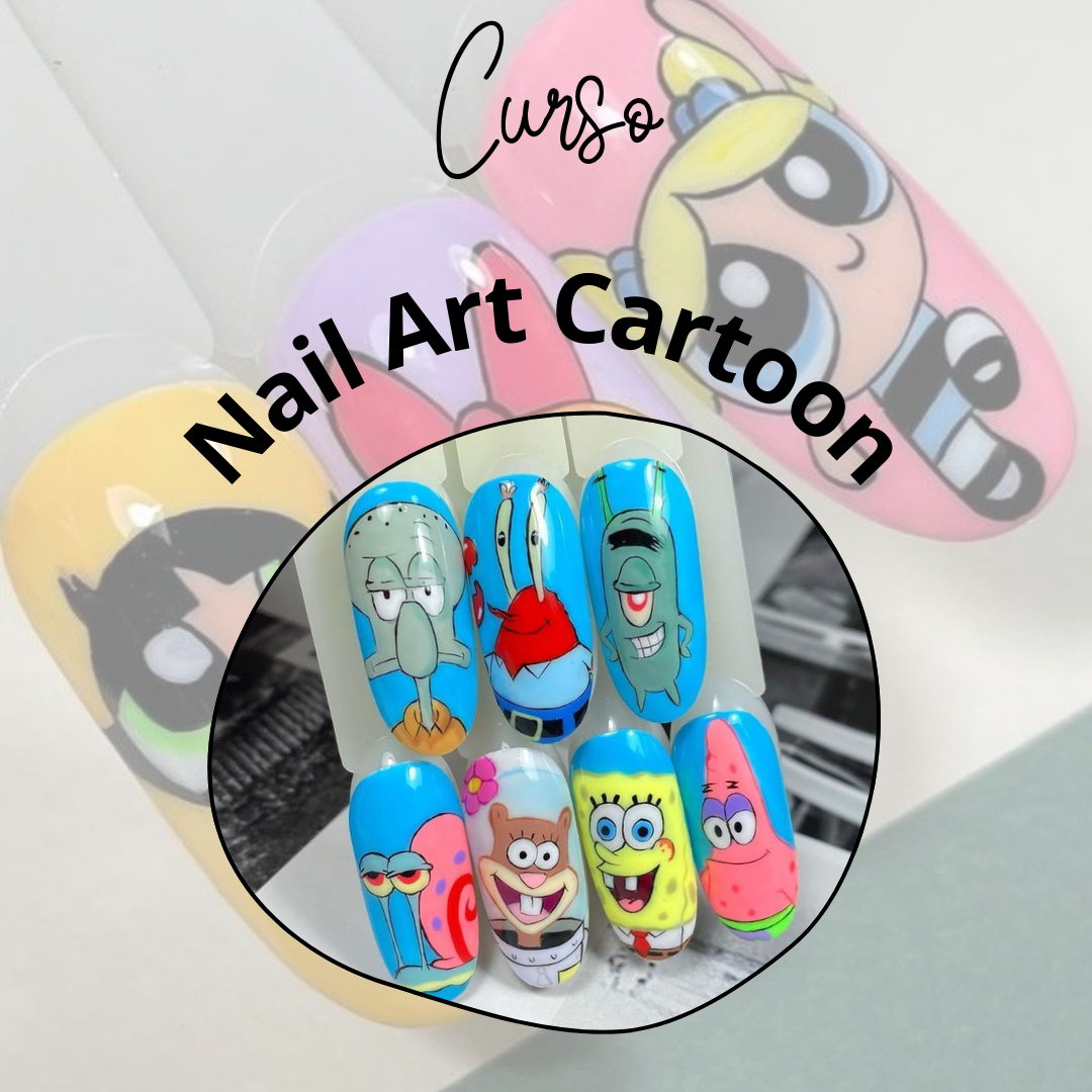 Nail Art Cartoon