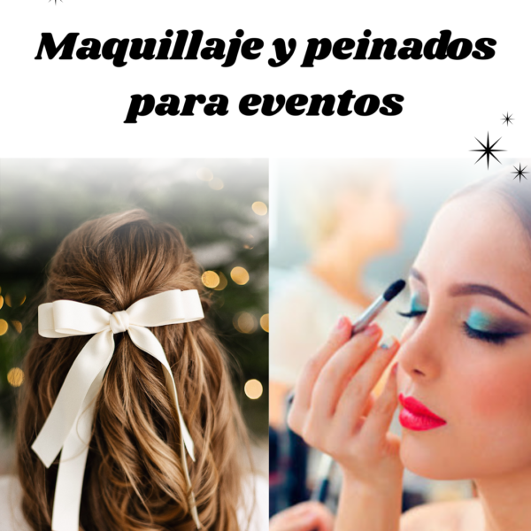 Curso de Maquillaje y peinados para eventos